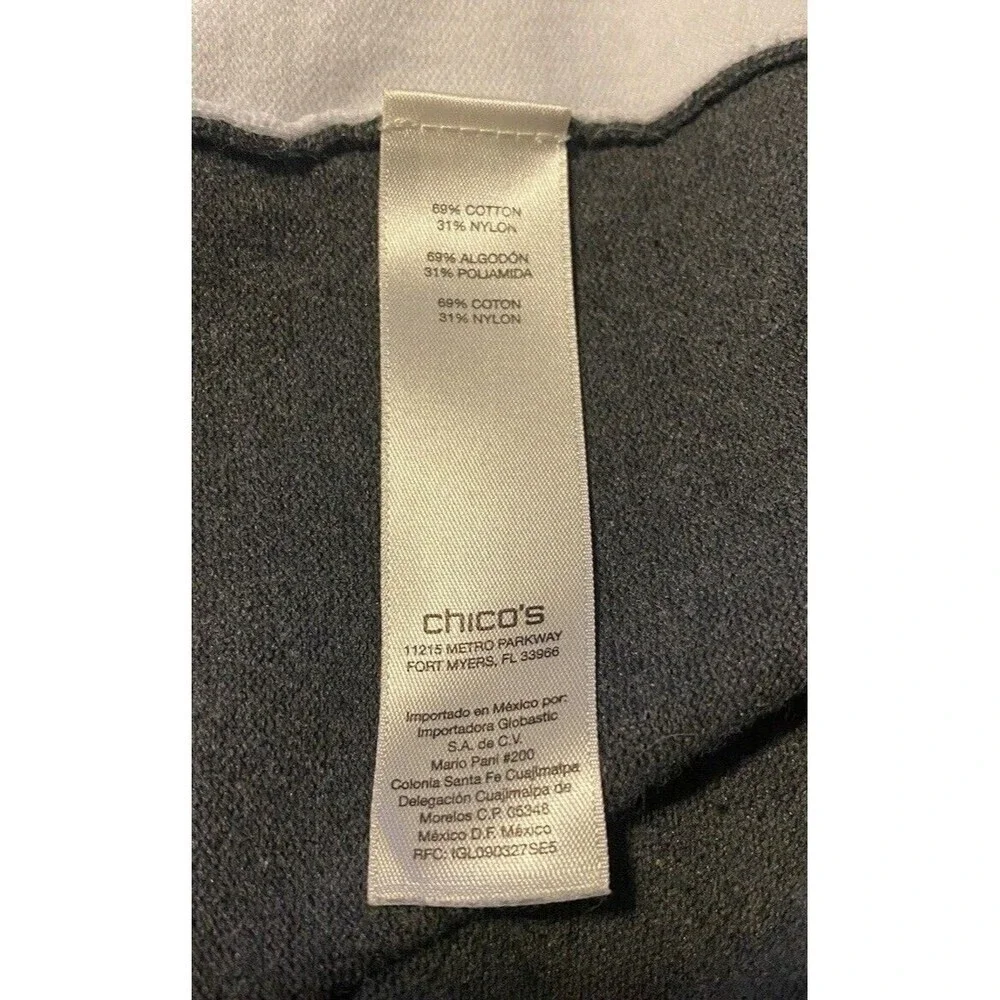 Chico’s Zenergy Golf Jacket Women's Sz 1 US Size Small (8) Full Zip Top - Picture 5 of 8